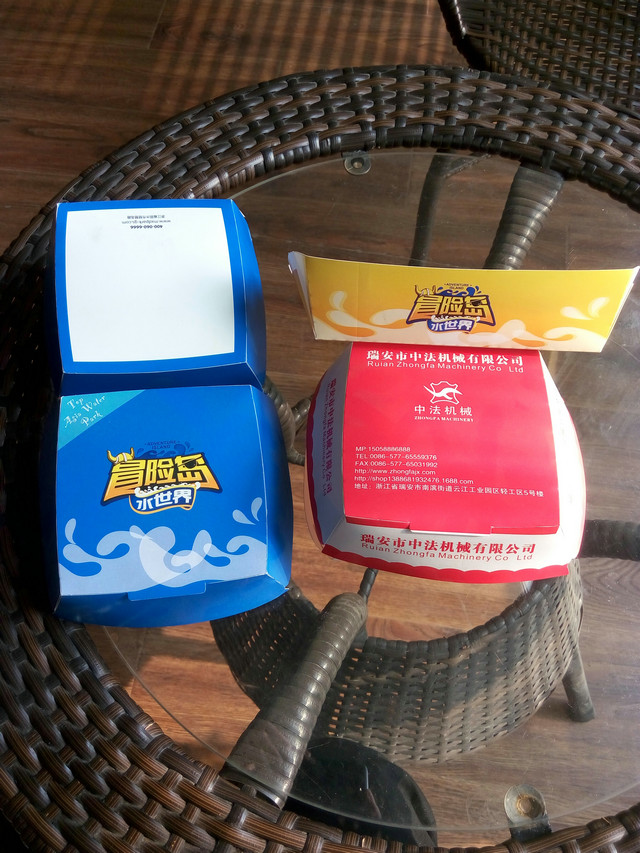 立體紙盒機樣品